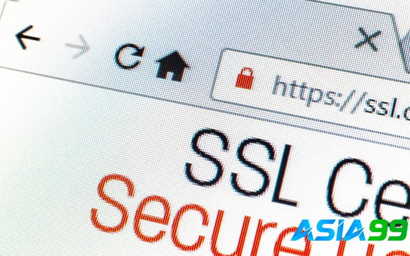 Chính sách bảo mật Asia99 công nghệ mã hóa SSL 256-bit tiêu chuẩn vàng